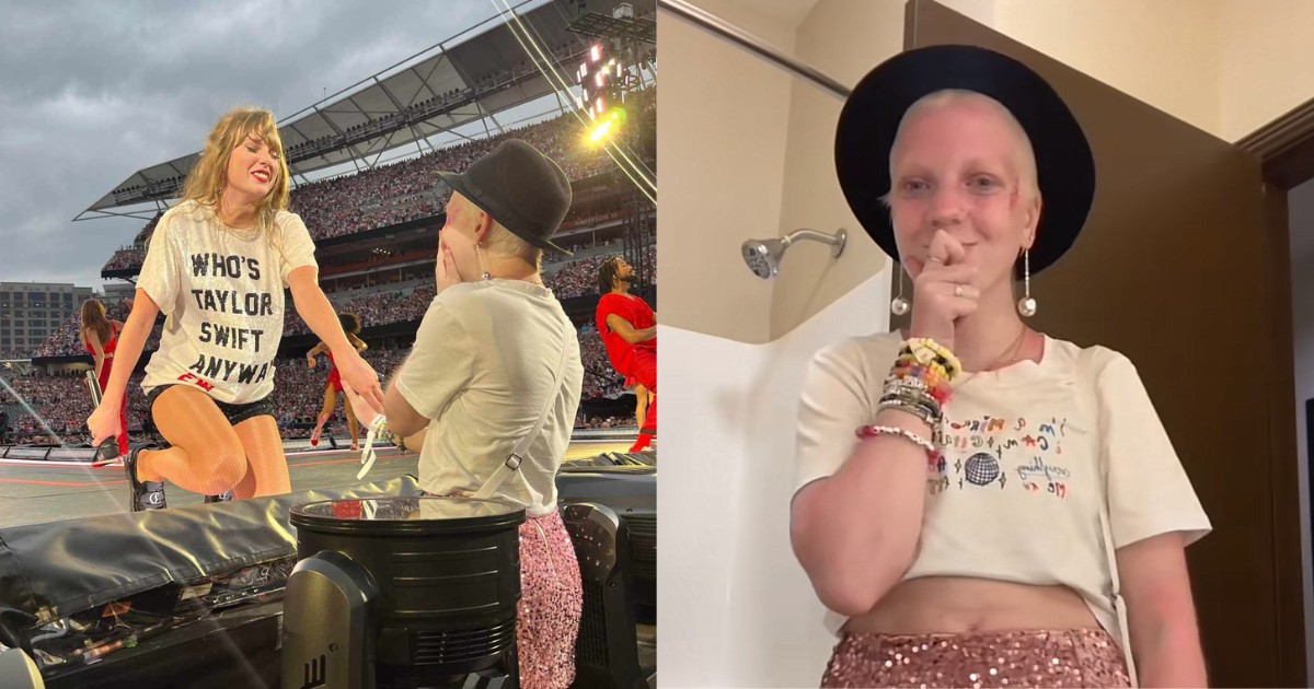 16yearold Swiftie receives '22' hat from Taylor Swift months before